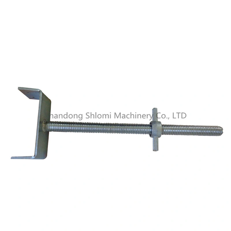 Scaffolding Accessories U Fork Head Jack Parts Screw Hollow Solid Construction Scaffold Fittings SGS BV ISO Factory Manufacturer with Good Quality