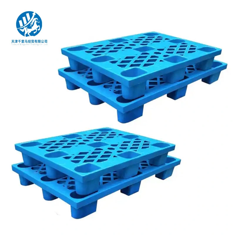 1100*1100*125mm Heavy Duty Plastic Pallets Warehouse Storage Pallets