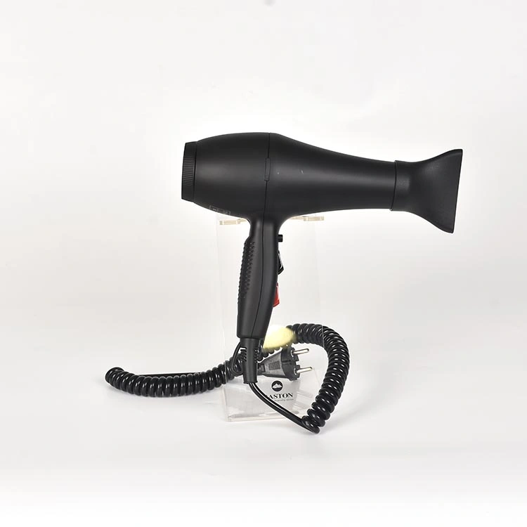 1800W Long-Life Black Handheld Hotel Hair Dryer