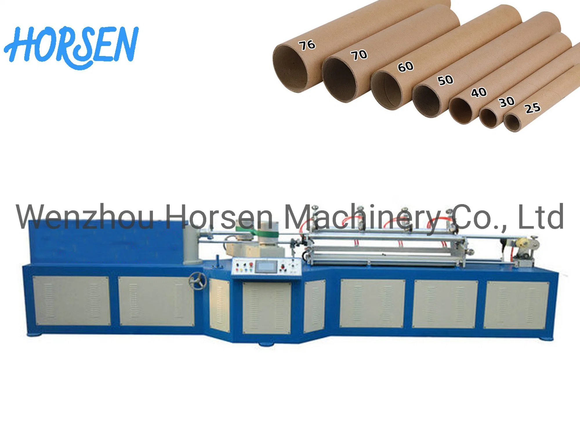 China Cheap Price Auto Discharging Automatic Paper Tube Cutting Machine with Multi Cutter