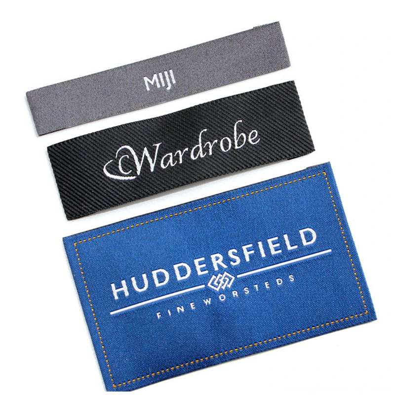 Various Styles of Woven Labels Are Used to Create High-End Clothing