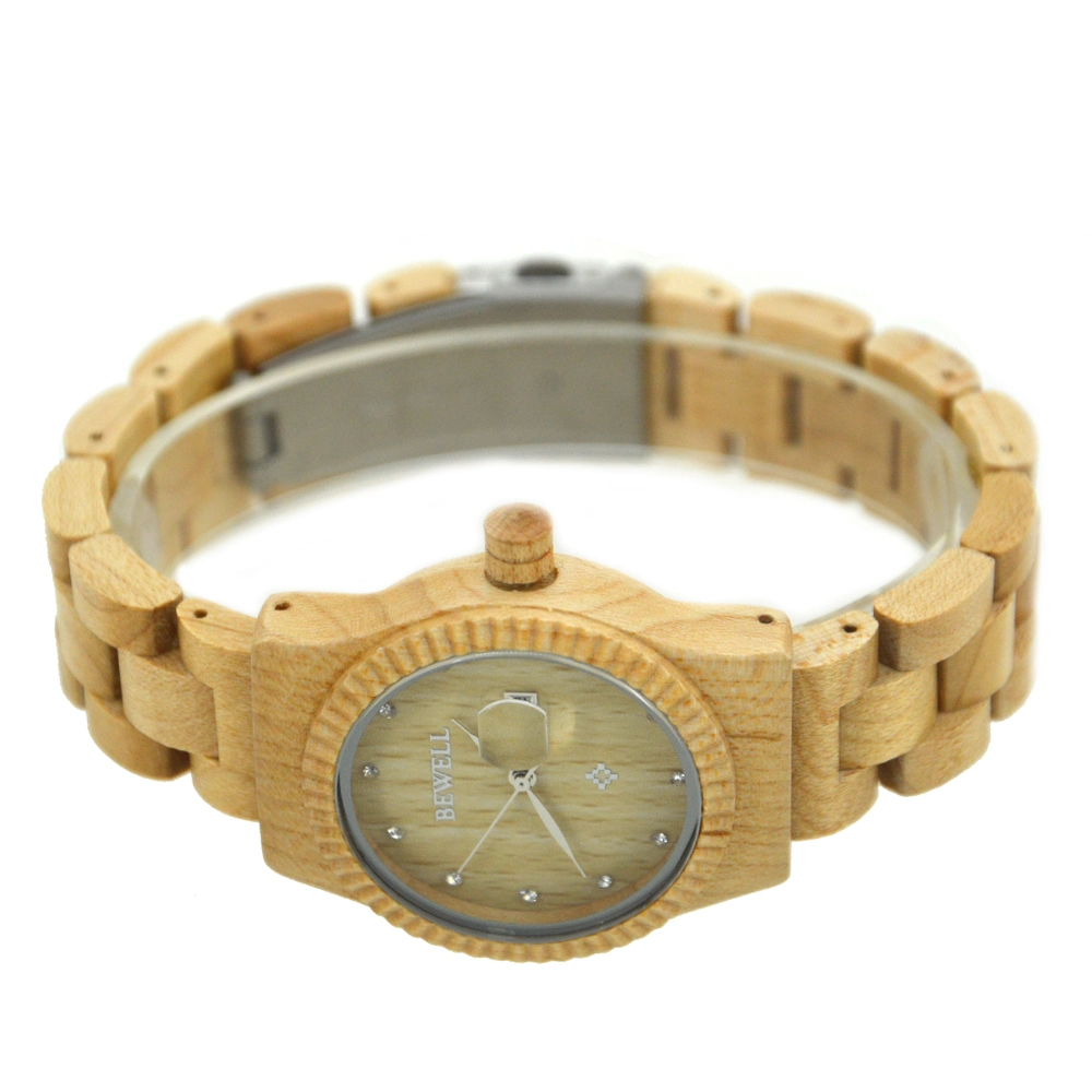 Promoção de Pulso Relógio de madeira artesanais natural para homens e mulheres