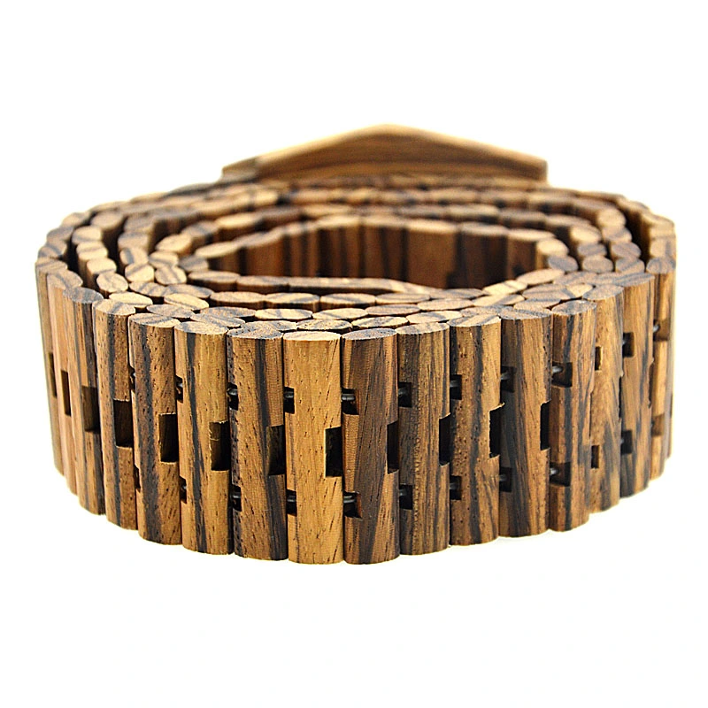 Custom Logo Fashion Men Wooden Belt From China