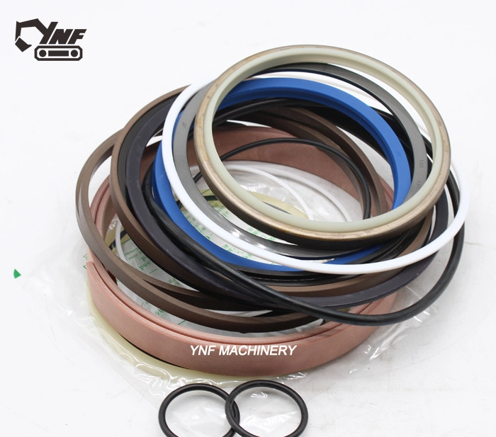 Excavator Parts Oil Seals for Boom Arm Bucket Cylinder Hydraulic Mechanical Seal Kit with Rubber O Ring Sealing Chemical Material