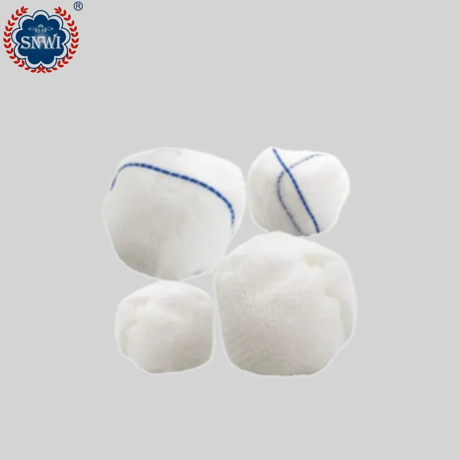 High quality/High cost performance Medical Surgical Pure Cotton Absorbent Small Peanut Sterile Gauze Balls with X-ray