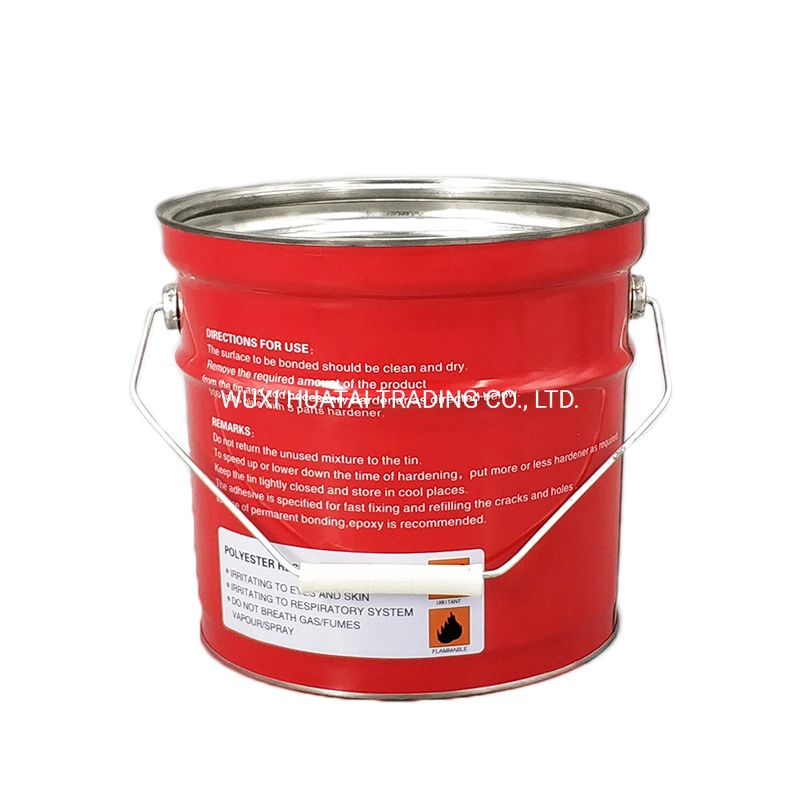 Chinese Factory Direct Un Approved Metal Steel Tin 5 Gallon Chemical Paint Oil Bucket Pail Drum with Lid