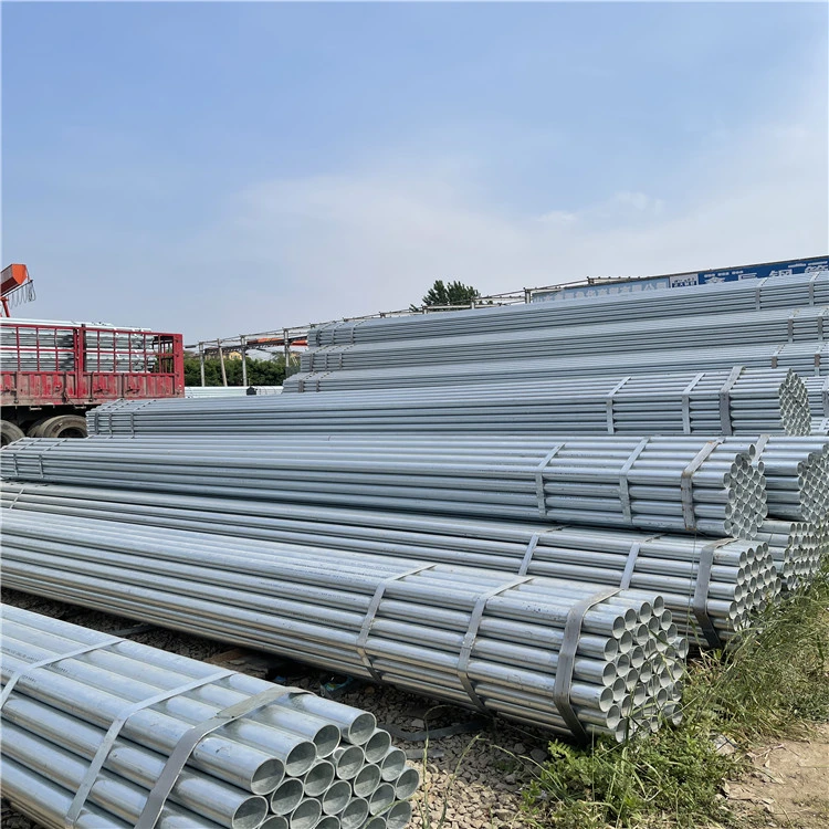 Zero Spangle Customized Galvanized SGCC Steel Pipe Round