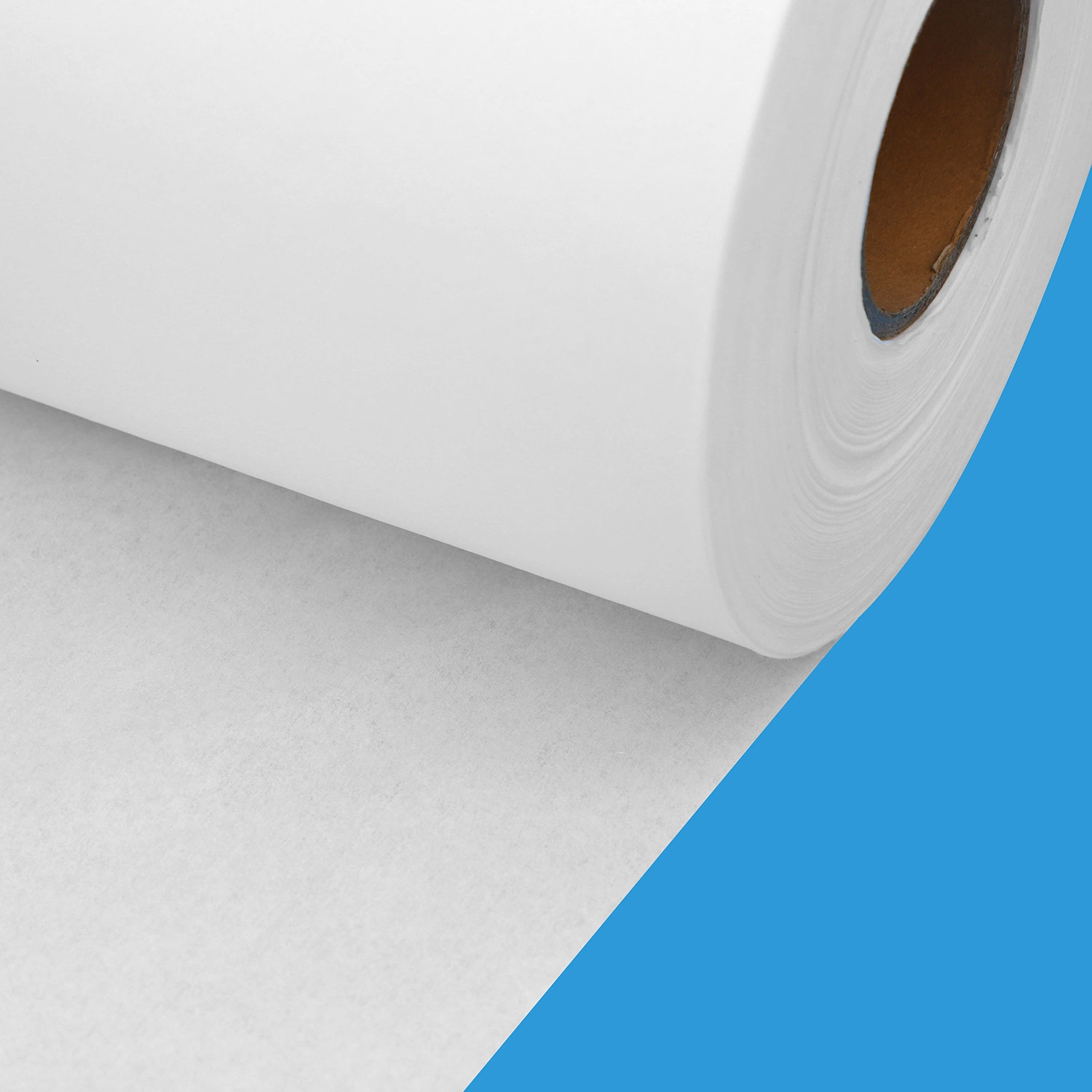 Spunlace Nonwoven Roll Best Quality Woodpulp and Polyester Non Woven Fabric Plain Non-Woven