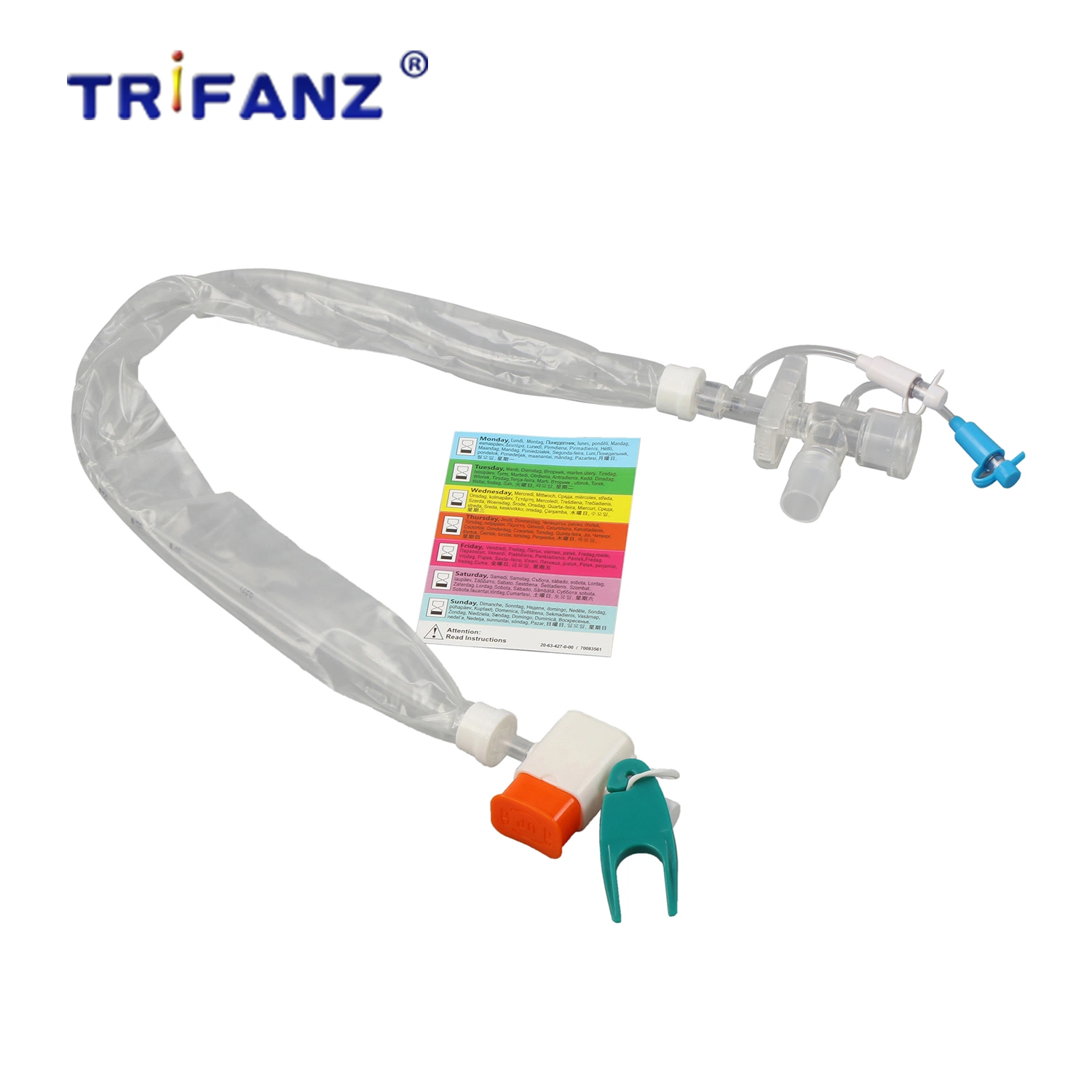 Disposable Medical Closed Suction Catheter for Children 24/72 Hours with ISO 13485