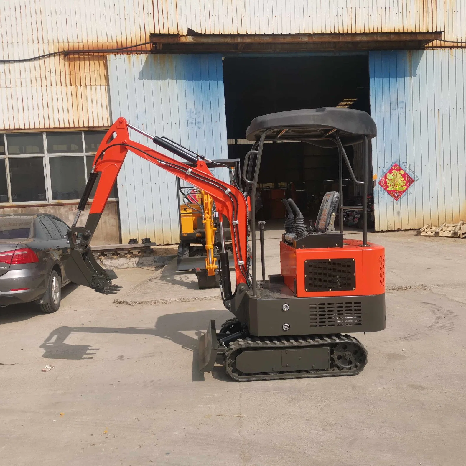 China Crawler Excavator with Factory Price At16 Crawler Excavator 0.8 T 1 Ton 1.5 Ton 2 Ton Excavator Mini Excavator Prices for Sale