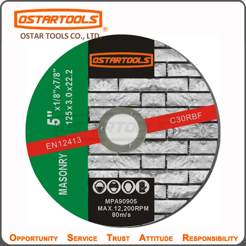 Abrasive Cutting and Grinding Disc to Cut Metal and Masonry