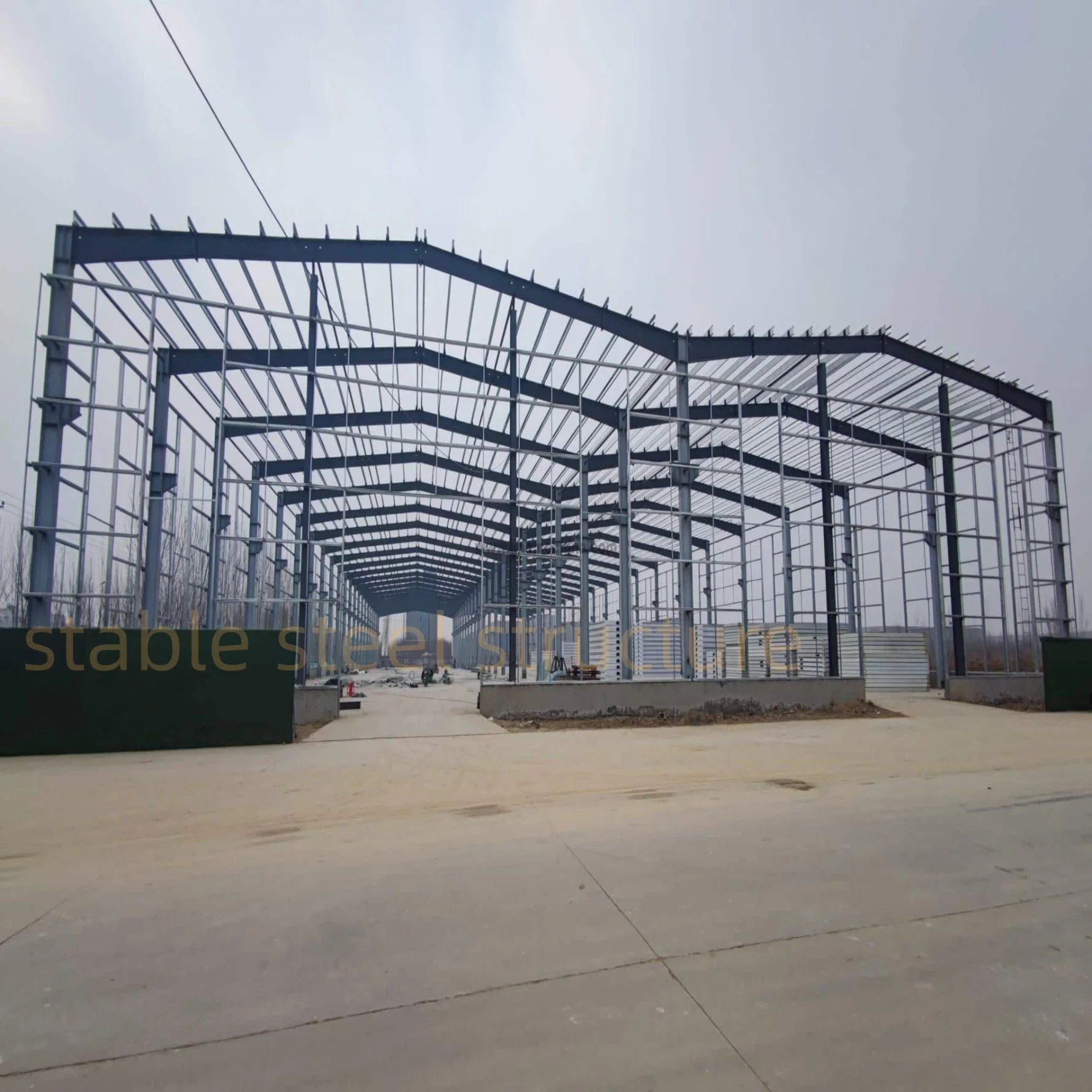 Prefabricated Frame Farm Chicken Shed Steel Structure Building Metal Prefab Poultry House