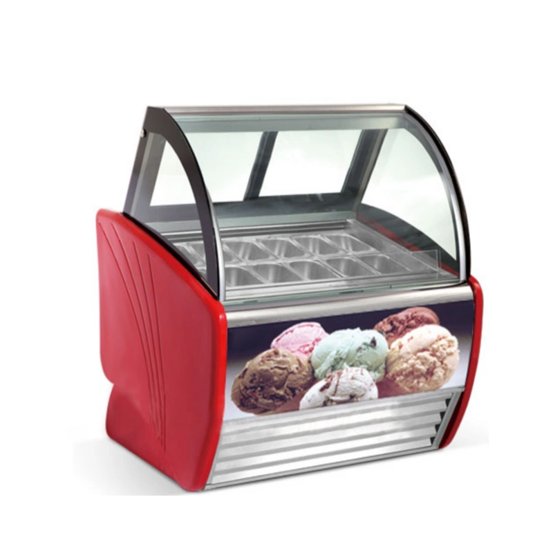 Commercial Gelato Ice Cream Display Merchandiser Freezers Wholesale/Supplier