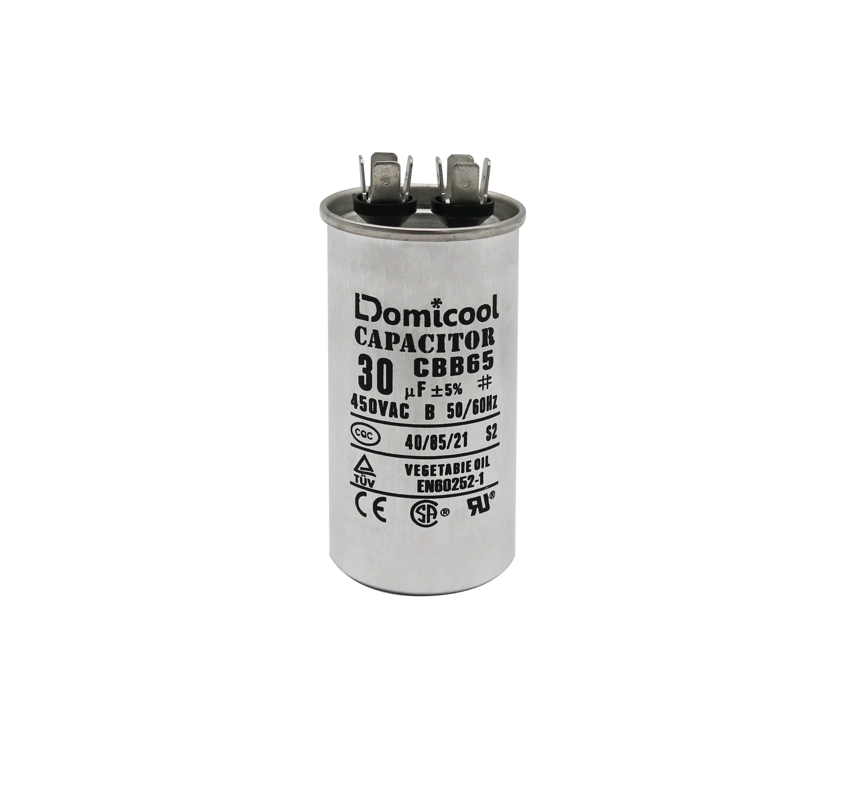 Hot Sale Product Anti-Striking Current Cbb65 Capacitor