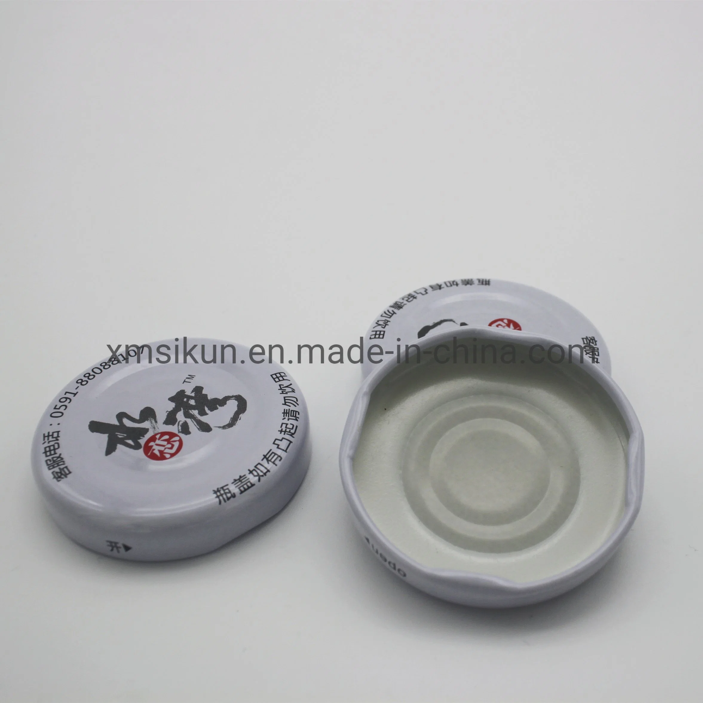 Tinplate Metal Lug Cap Glass Bottle Cap 43# Cheap and High quality/High cost performance  Lug Caps