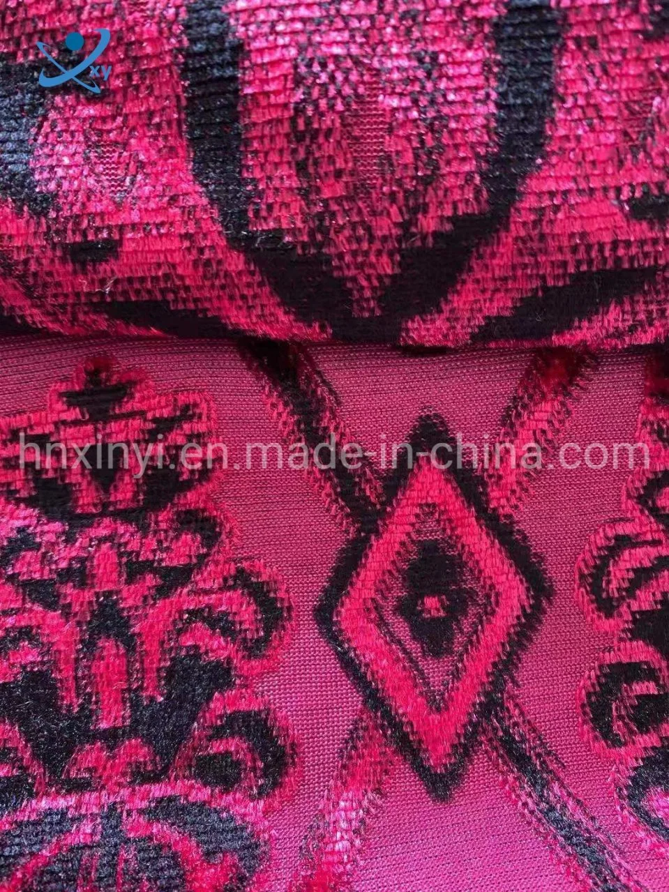 2021 New Design Waterproof Stretch Poly Knitted Jacquard Fabric Textile