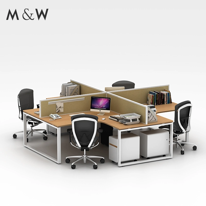 Bench Desk Industry Modern Set Table Small Work Station Office Furniture Commercial Building Metal School Office Furniture