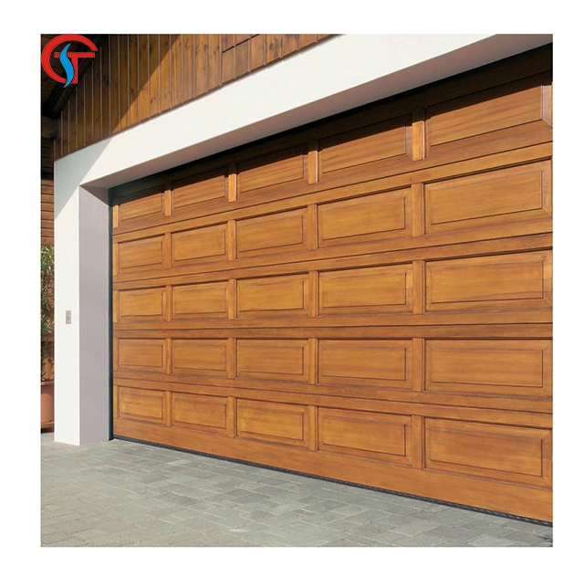 Sectional Panel Door with Auto Garage Door Opener for Residential