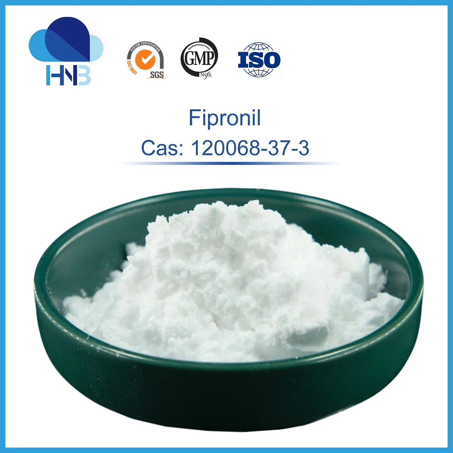 CAS 120068-37-3 инсектицидов Fipronil высокой чистоты