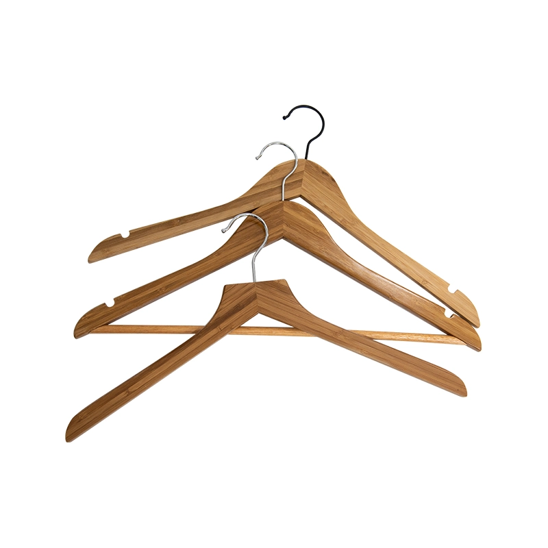 Eoncred Bamboo Hanger Eco Friendly Coat Hanger Customized Logo