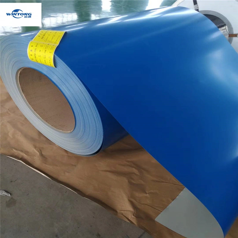 Color Coated Plate Roll 0.7mm Thick Galvanized Color Coated Plate