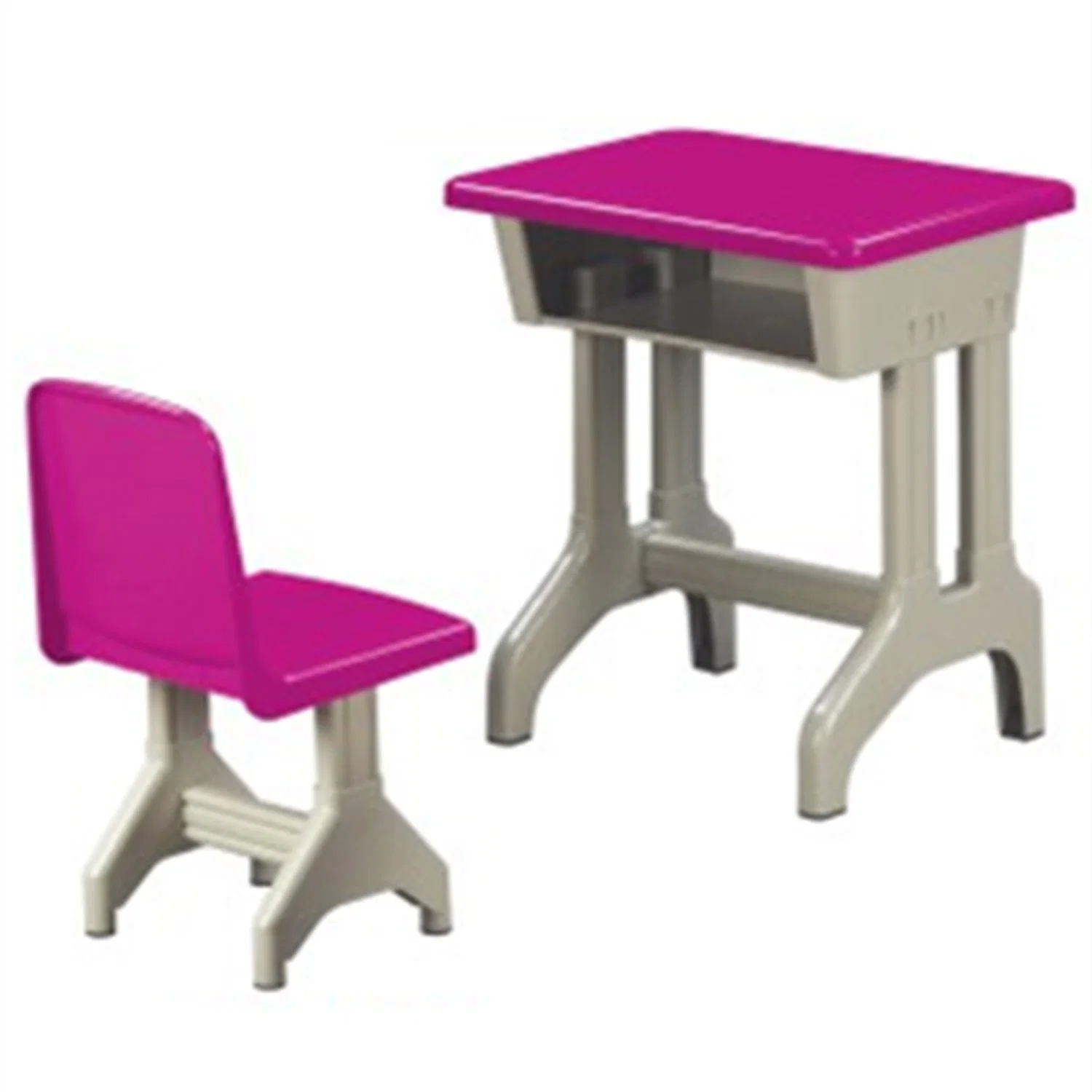 Preschool Plastic Steel Tables and Chairs School Children's Educational Supplies