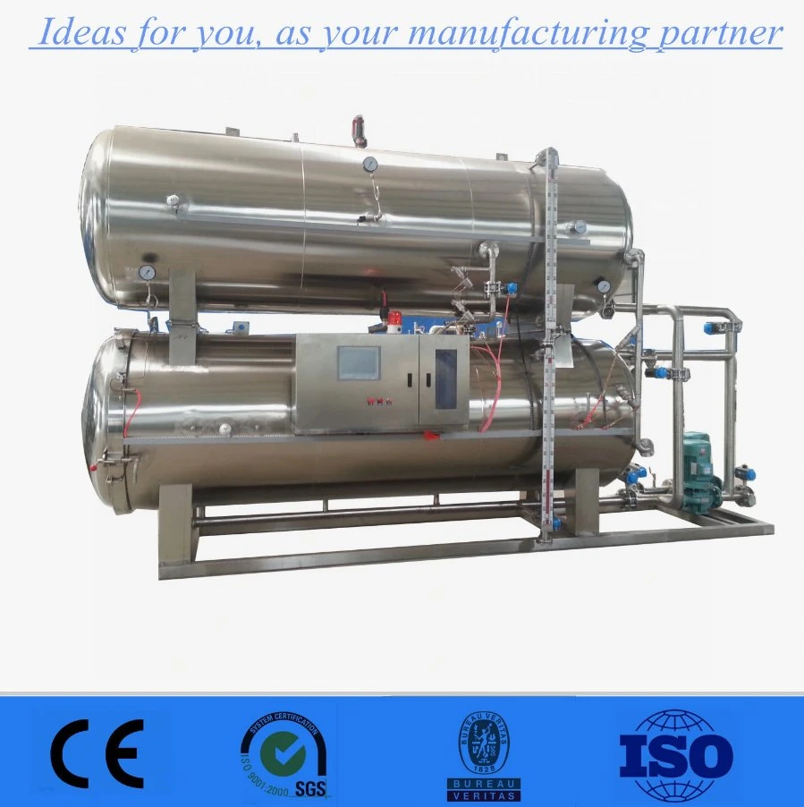 Electric Steam Food Sterilization Retort Machine/Sterilizing Autoclave