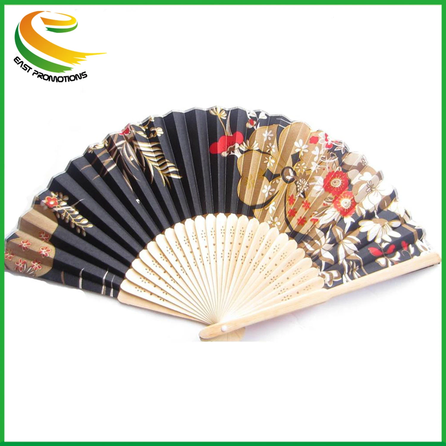 Mini Electric Paper Custom Printed Folding Hand Fan