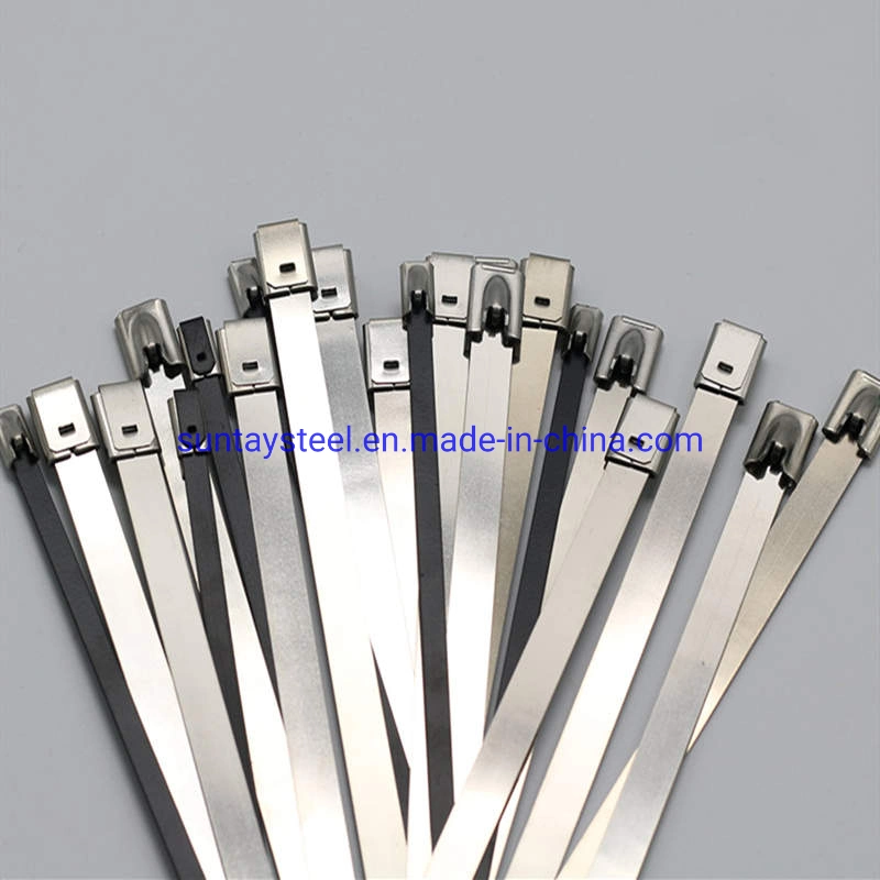 304 Stainless Steel Strapping Band Pole Hoop Fixed Binding Cable Tie