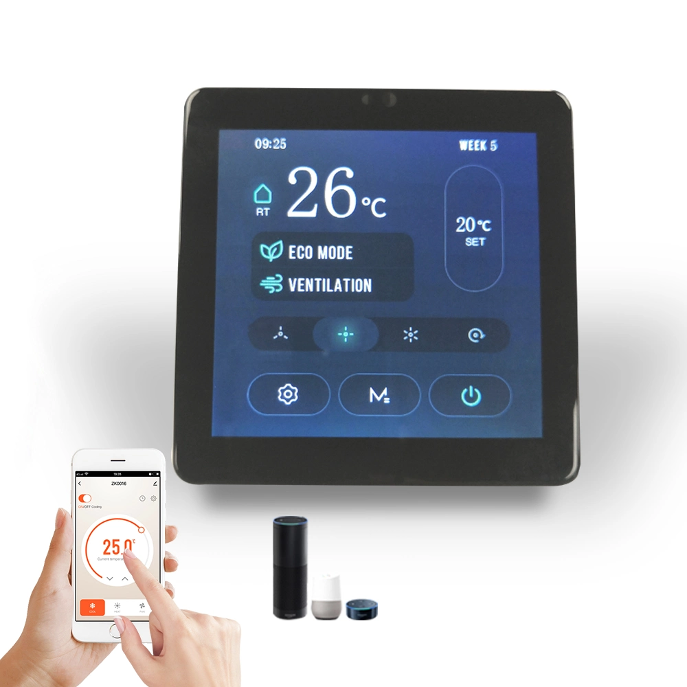 Modbus Fan Coil Intelligent Programmable Thermostat