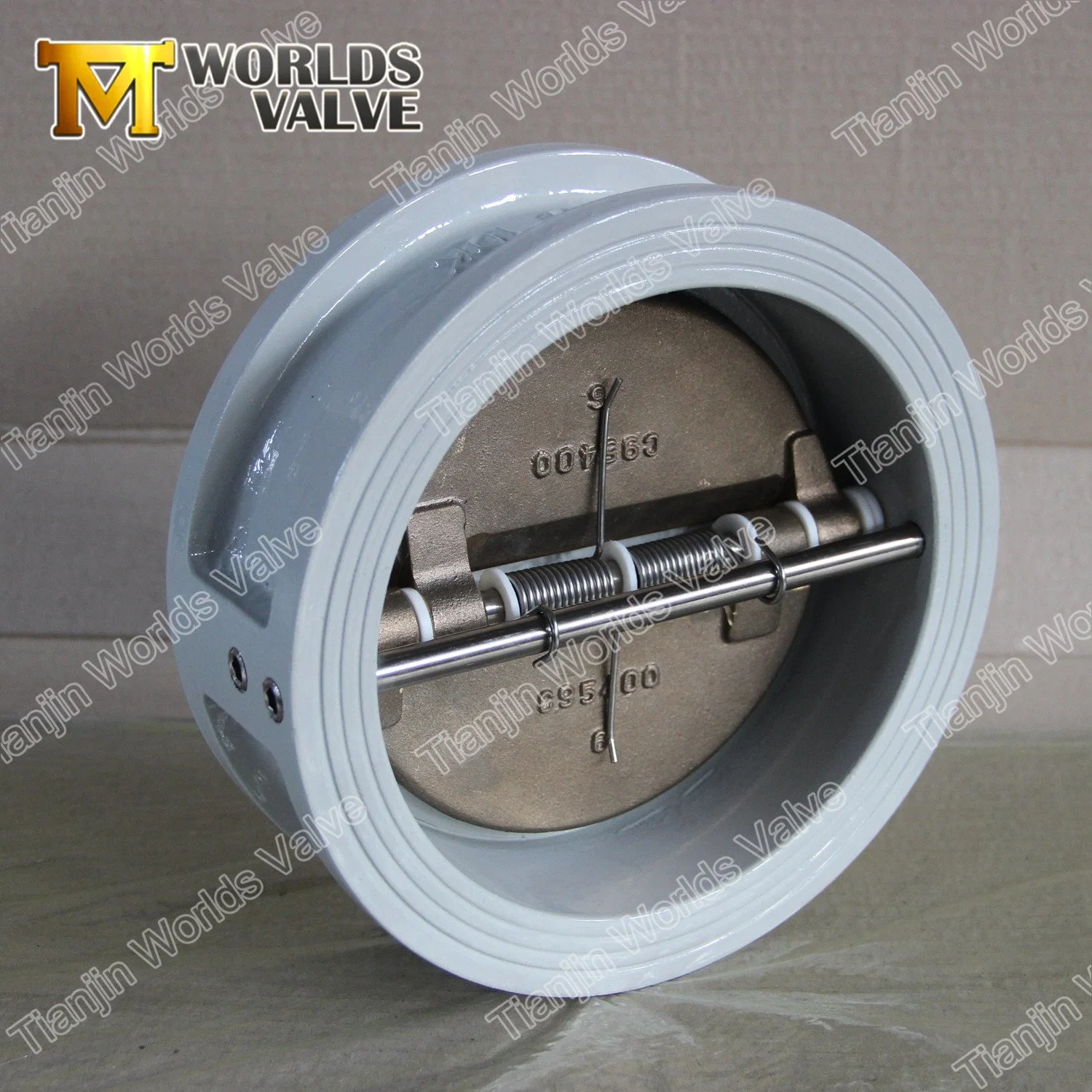 Wafer Connection Double Door Butterfly Check Valves