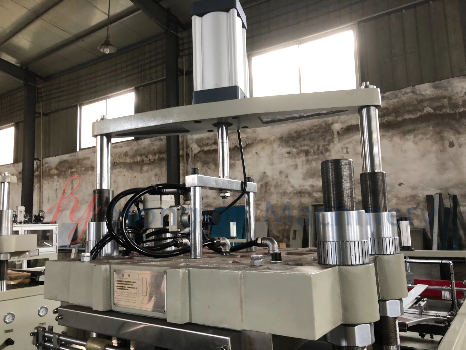 Contact-Heat Single Station Blister Thermoforming Machine 660*760mm Large Forming Area