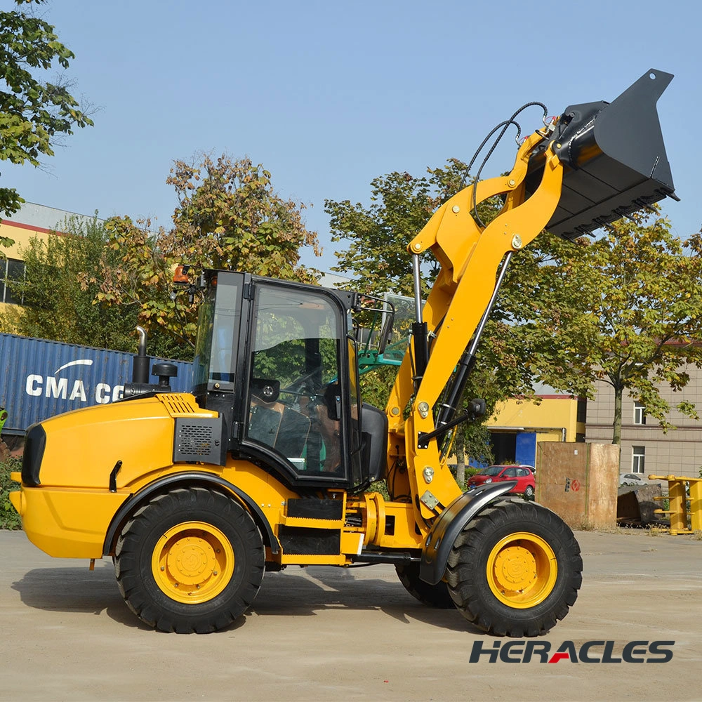 Hydraulic - Mechanical Medium-Sized Compact Mini Front End Wheel Loader OEM Hr580