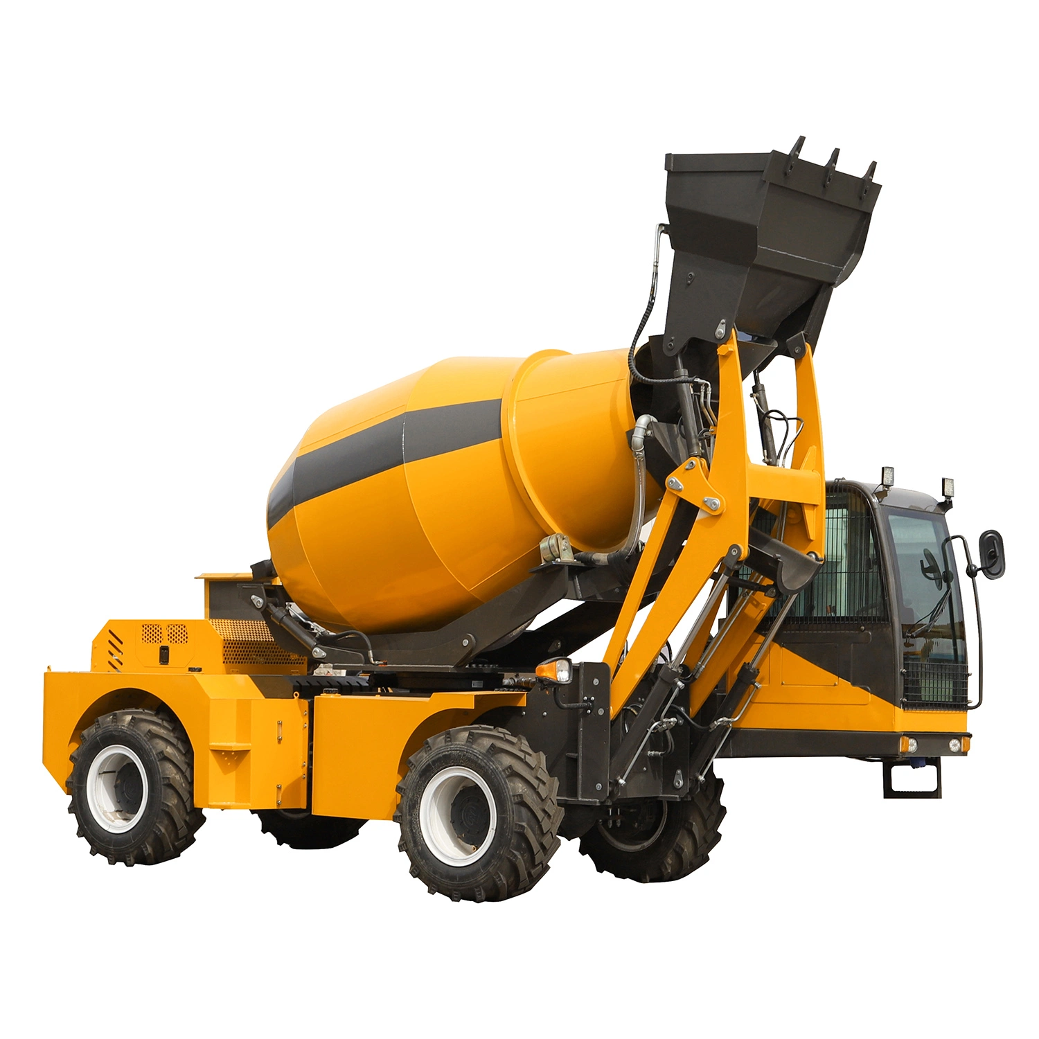 Small Portable Drum Diesel Self Loading Concrete Mixers Prices for Sale Concrete Mixers 20%off.