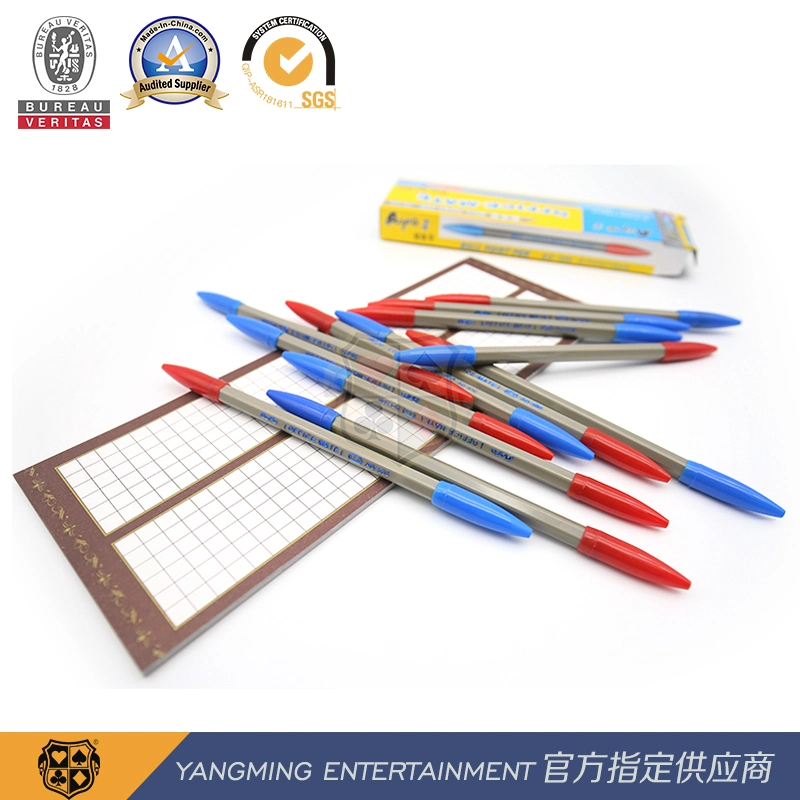 International Entertainment Gaming Table System Results Record Red and Blue Pen Ym-Pn01