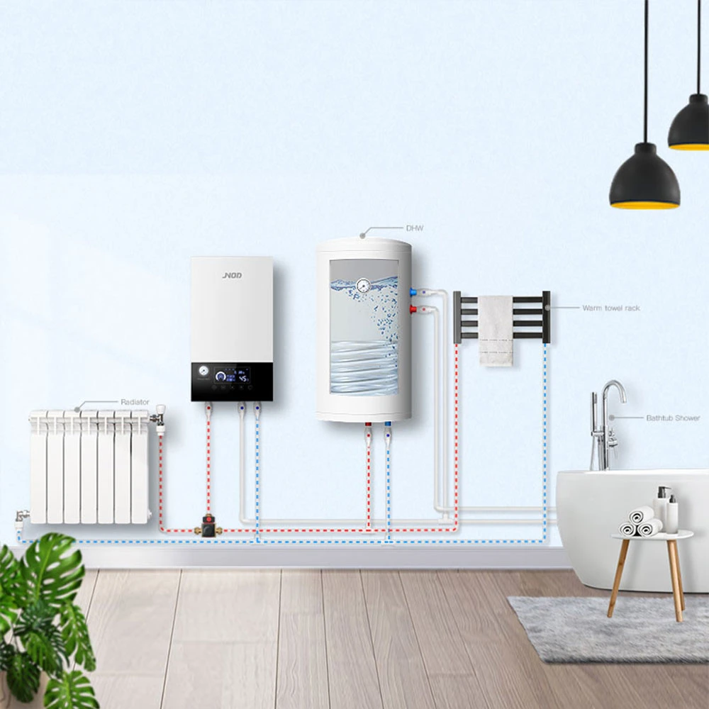 Electric Boiler Single Heating System for Home Central Heating Can Connected with Buffer Tanks for Domestic Hot Water