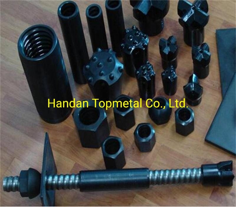 Threaded Hollow Bar Anchor/Self Drilling Anchor Bolt R32 for Mining/Tunnel/Slope Stabilization