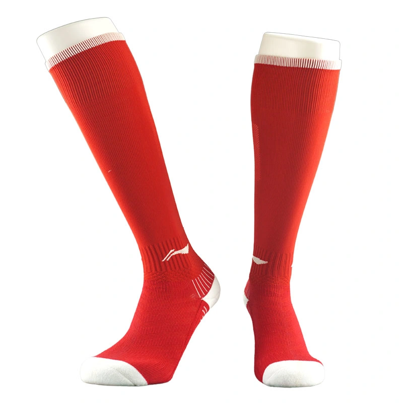 181147sk Knee High Compression Football Socks Cushion Soccer Socks