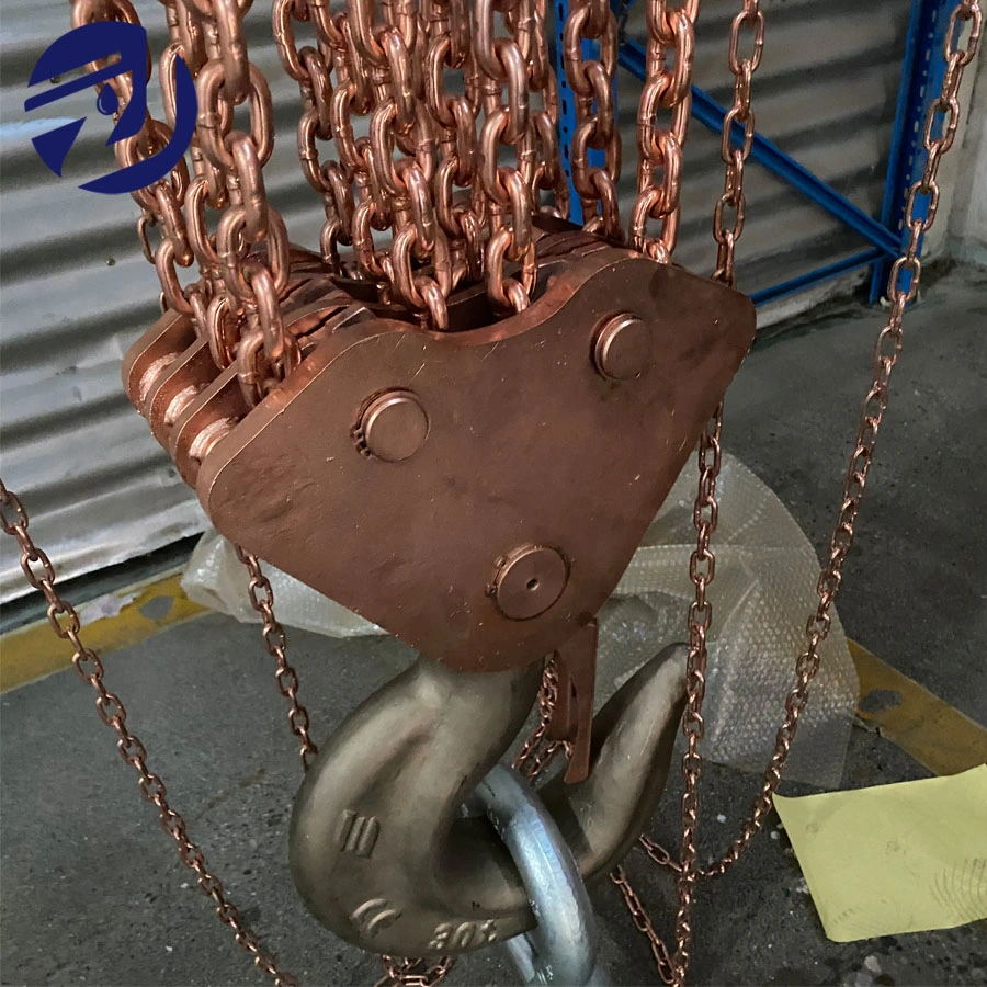 30 Tons Explosion-Proof Manual Chain Block/Hoist for Steelworks