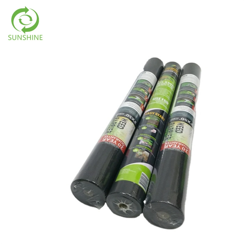 China Fabrico 100gsm 2~5%Spunbond UV não tecidos para a agricultura