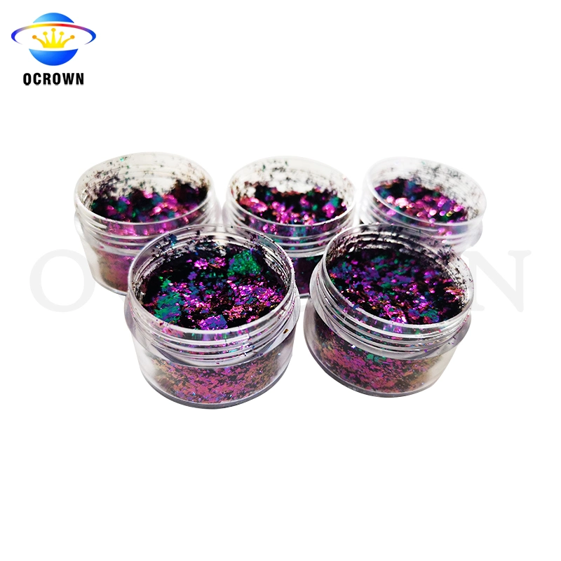 Colors Changing Flakes Chameleon Pearlescent Pigment Special Effect Flakes Pigment