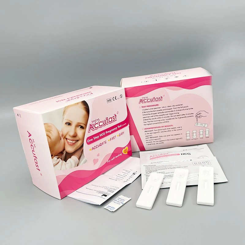 Wholesale/Supplier Home Pregnancy Test HCG Rapid Test Kit Pregnancy Rapid Factory Diagnostic Test Kit