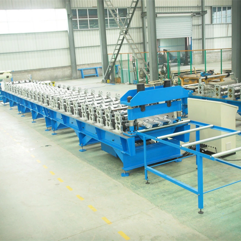 Solar Struct Wall Plate U Beam Stand Seam Glazed Roof Tile Panel Guardrail Plate Roll Forming Line