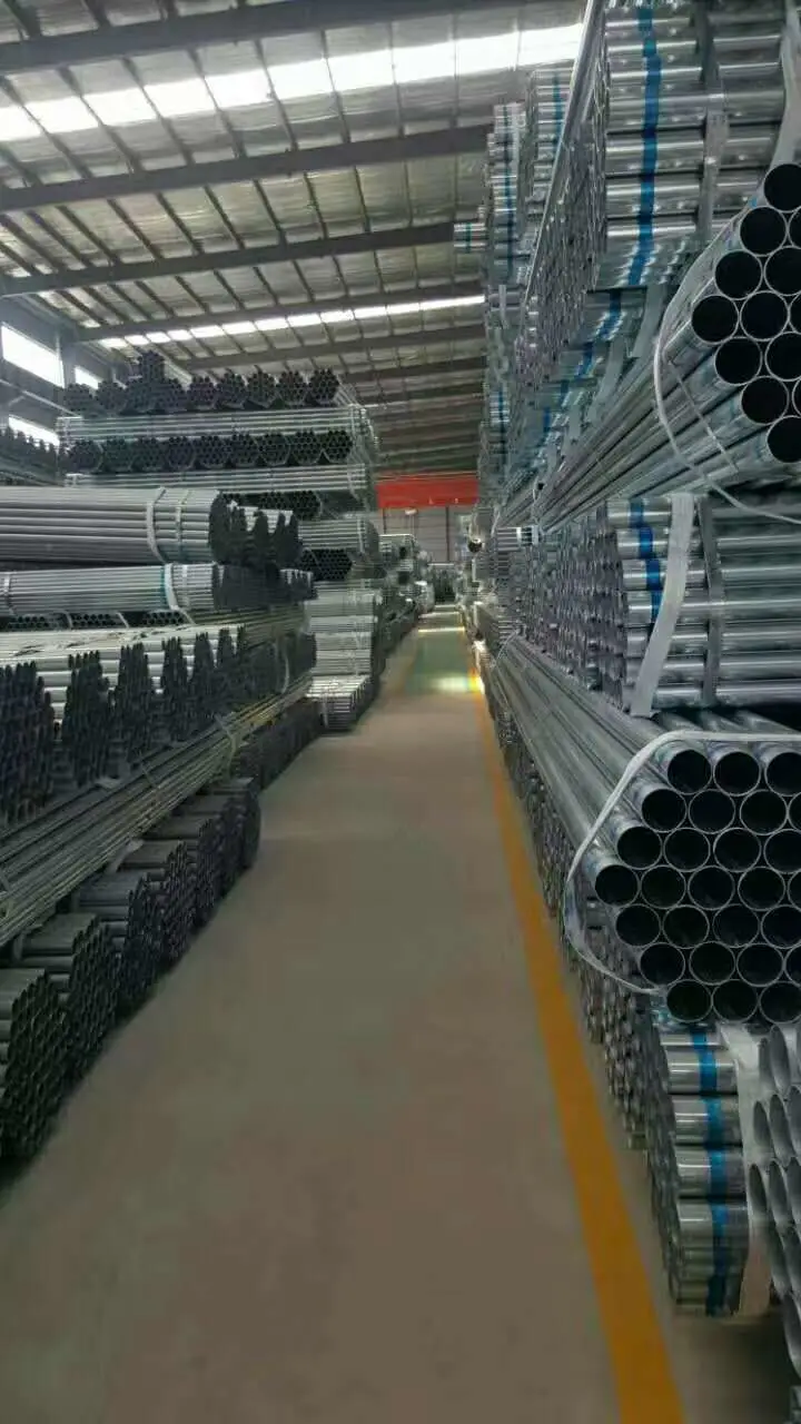 Gi Pipe Specification Corrugated Galvanized Steel Culvert Pipe Per Meter for Greenhouse Frame