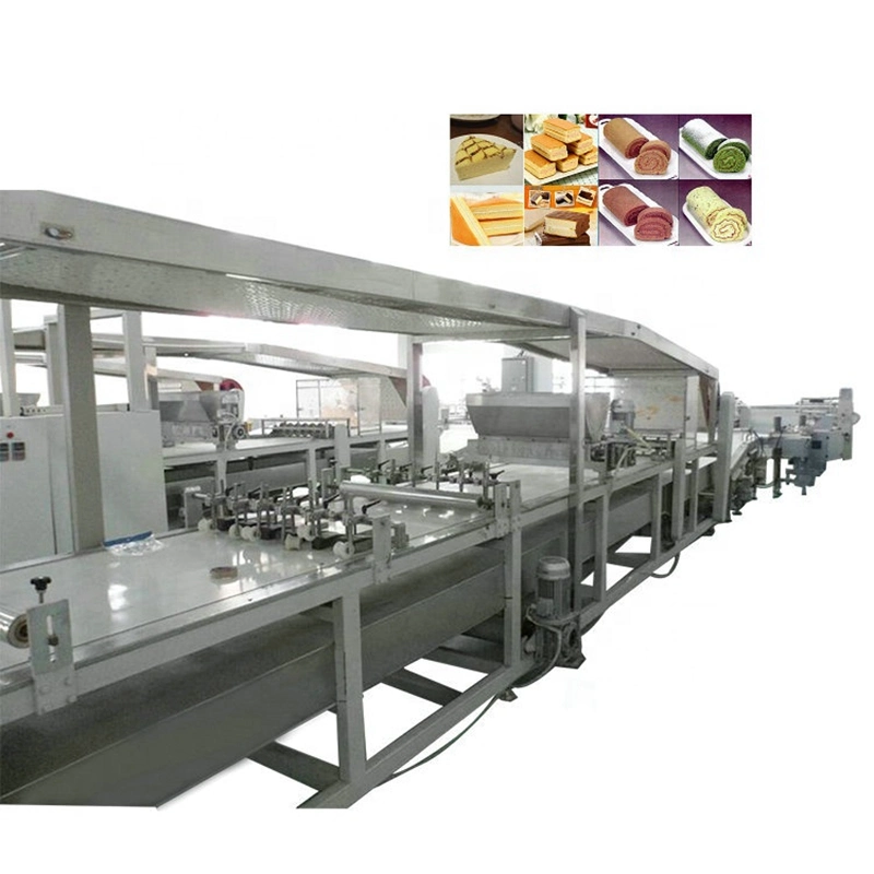 OEM Custom Fully Automatic Cup Layer Cake Production Line Machine Metal Casing