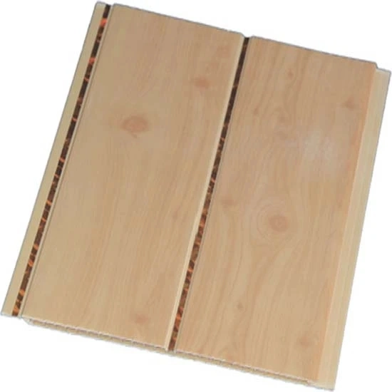 Los materiales de construcción de diseño de madera del techo de PVC Panel de pared de PVC con 200mm, 250 mm, 300mm de ancho