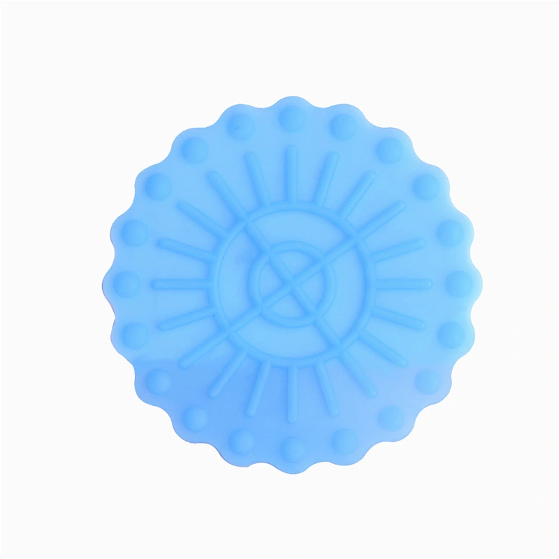 Factory Custom High Quality Silicone Cup Coaster Flower Shapes