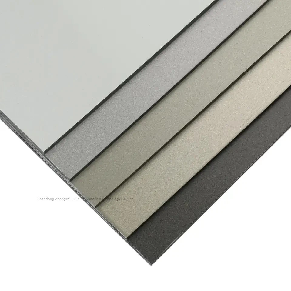 China mejor Precio aluminio Panel compuesto para revestimiento exterior de pared Edificio moderno exterior de revestimiento de pared edificio