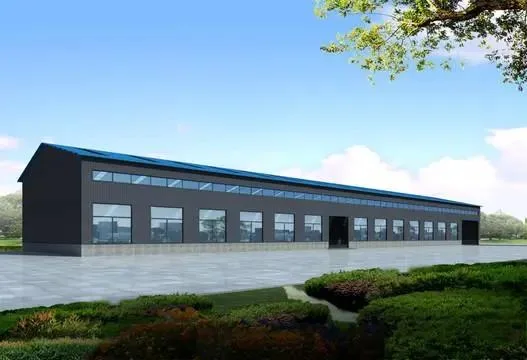 Prefab Industrial House Construction Building Workshop Warehouse Steel Structure Building