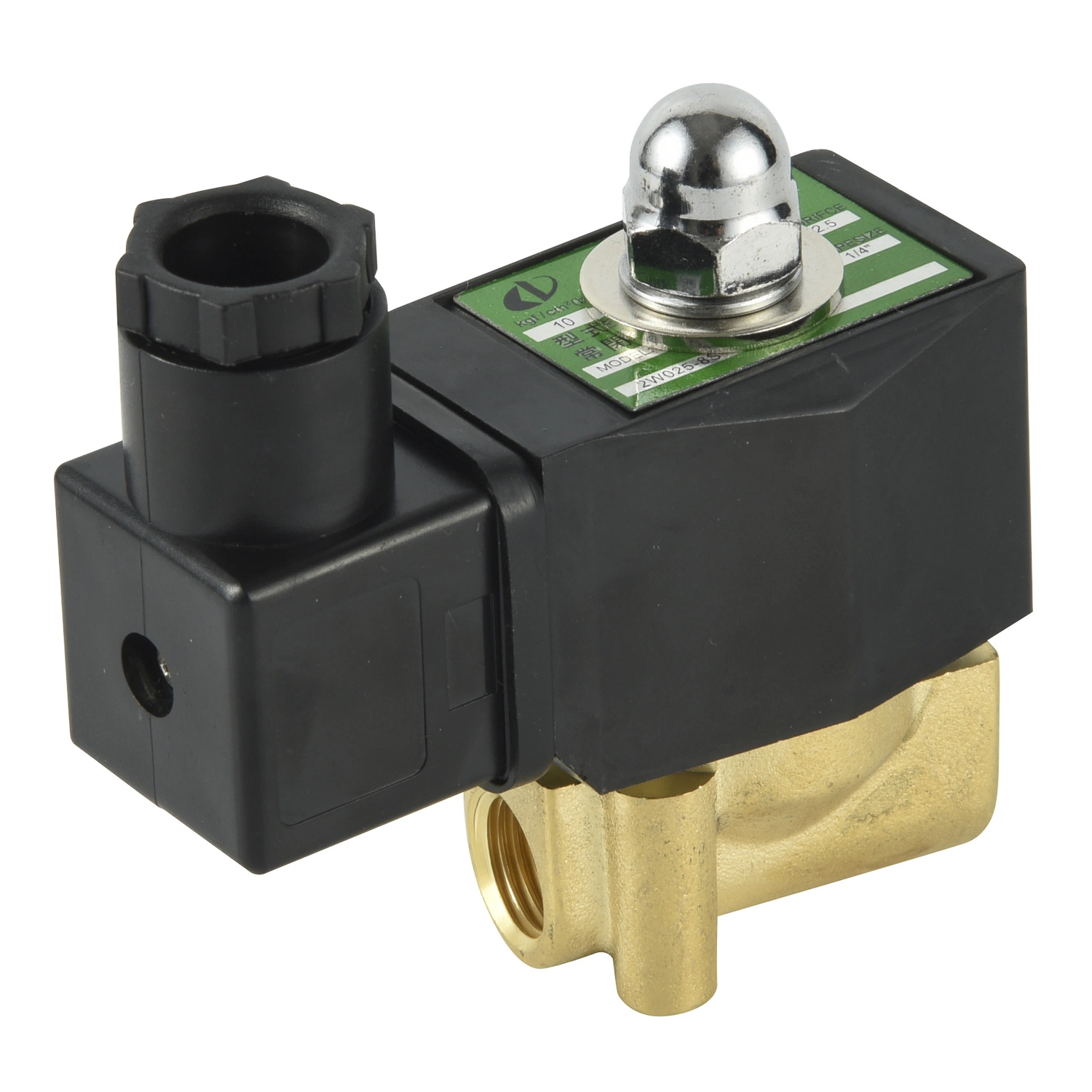 Ningbo Manufacturer Hot Sales Direct Acting AC24V Water Solenoid Valve